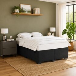 Your Cozy Black Velvet Queen Bed Frame Awaits