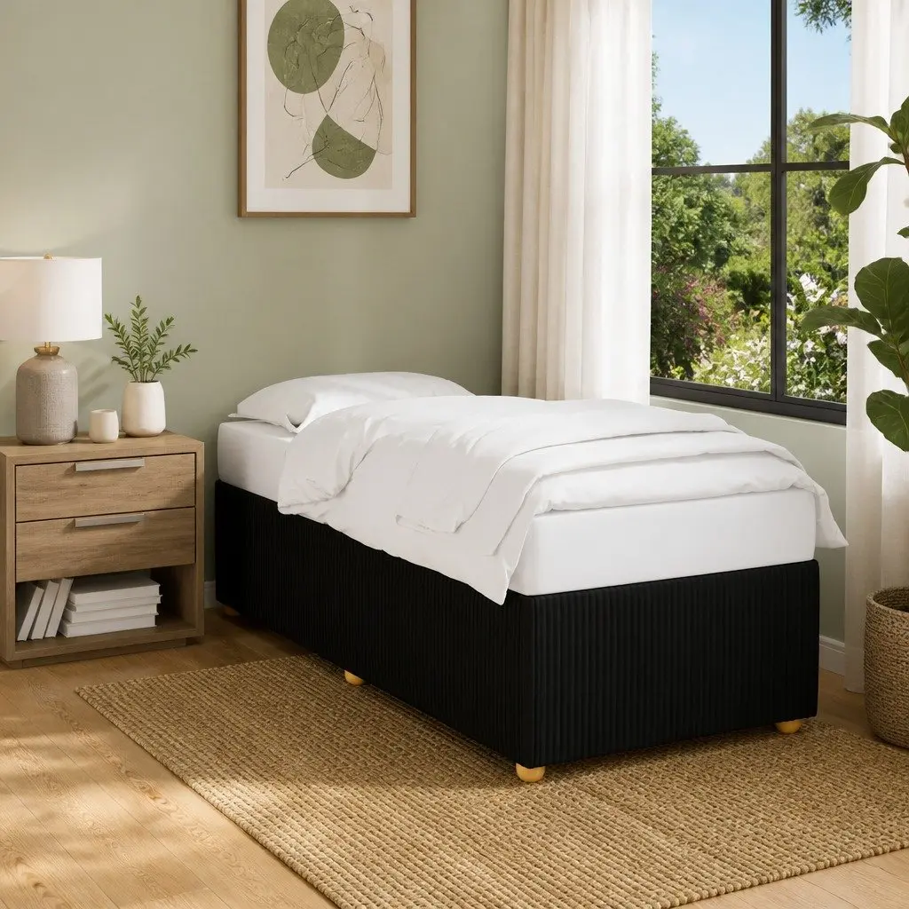 Black Velvet Bed Frame