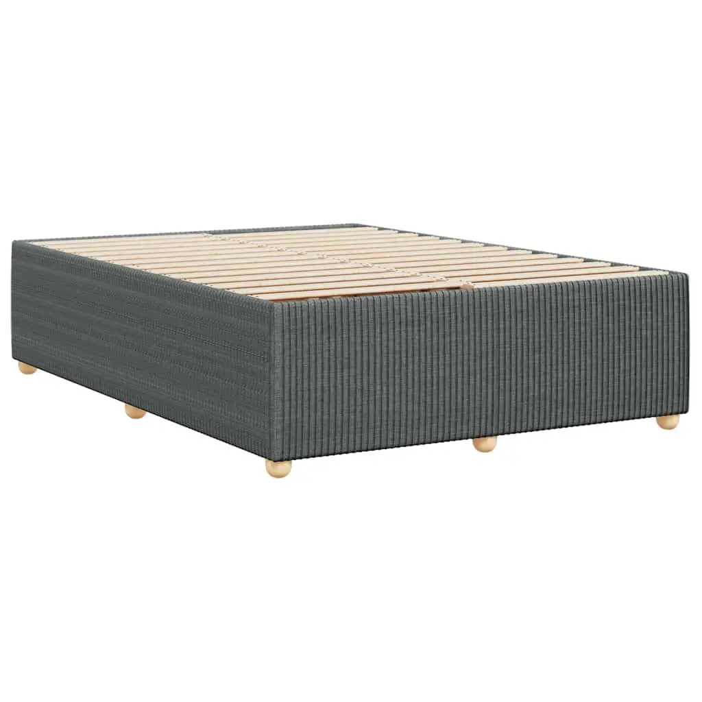 Grey Velvet Double Bed Frame