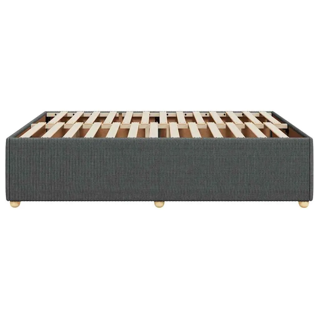 Grey Velvet Double Bed Frame