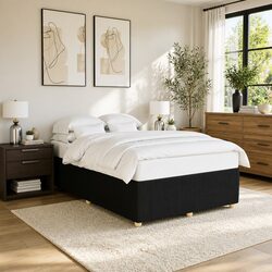 Comfortable Black Velvet Queen Bed Frame for Your Bedroom