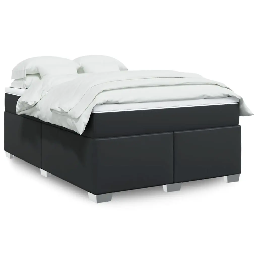Queen Box Spring Bed with Pocket Mattress