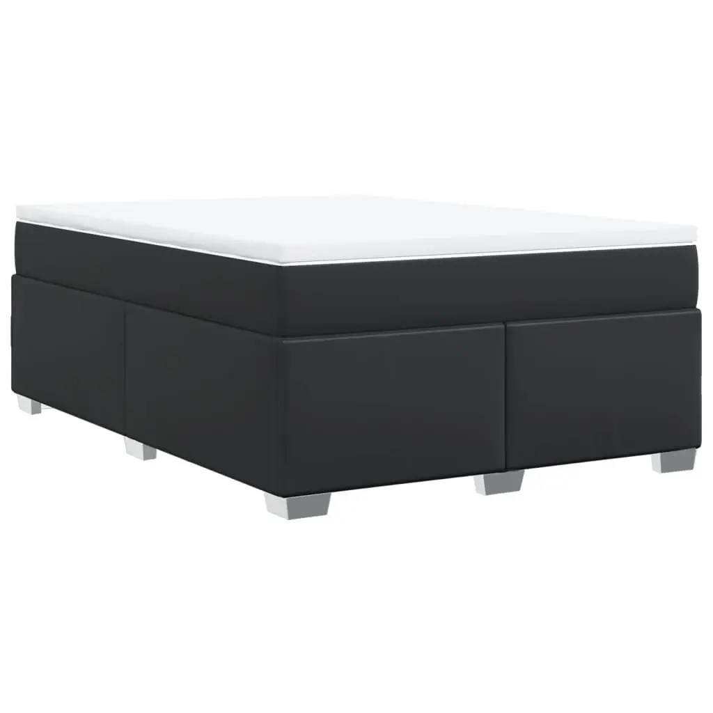 Queen Box Spring Bed with Pocket Mattress