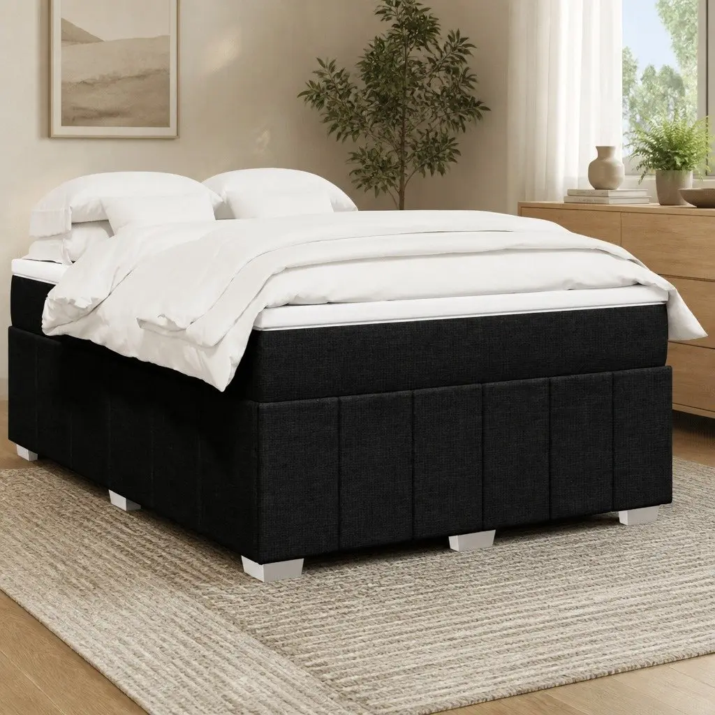 Box Spring Bed with Pocket Spring Mattress