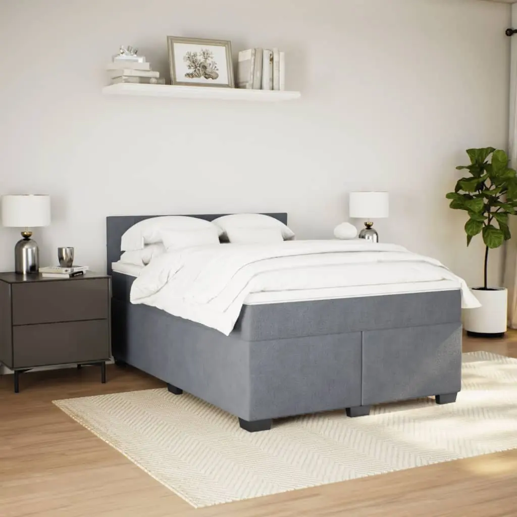 Box Spring Bed with Pocket Spring Mattress