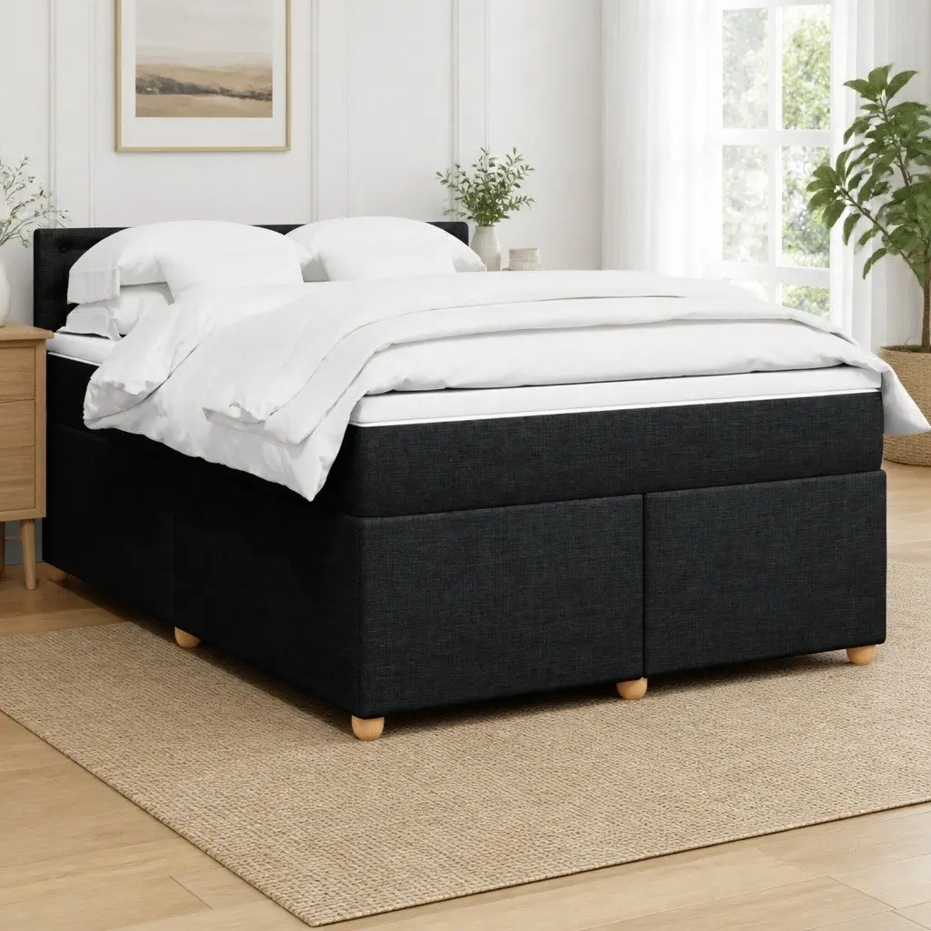 Double Box Spring Bed with Pocket Springs