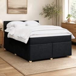 Your Queen Box Spring Bed Awaits with Pocket Mattress
