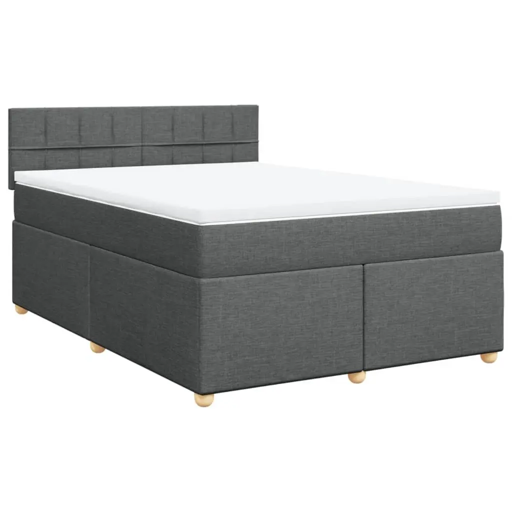 Queen Box Spring Bed with Pocket Springs