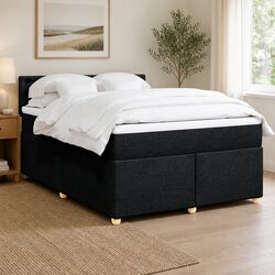 Create a Cozy Bedroom with This Queen Box Spring Bed