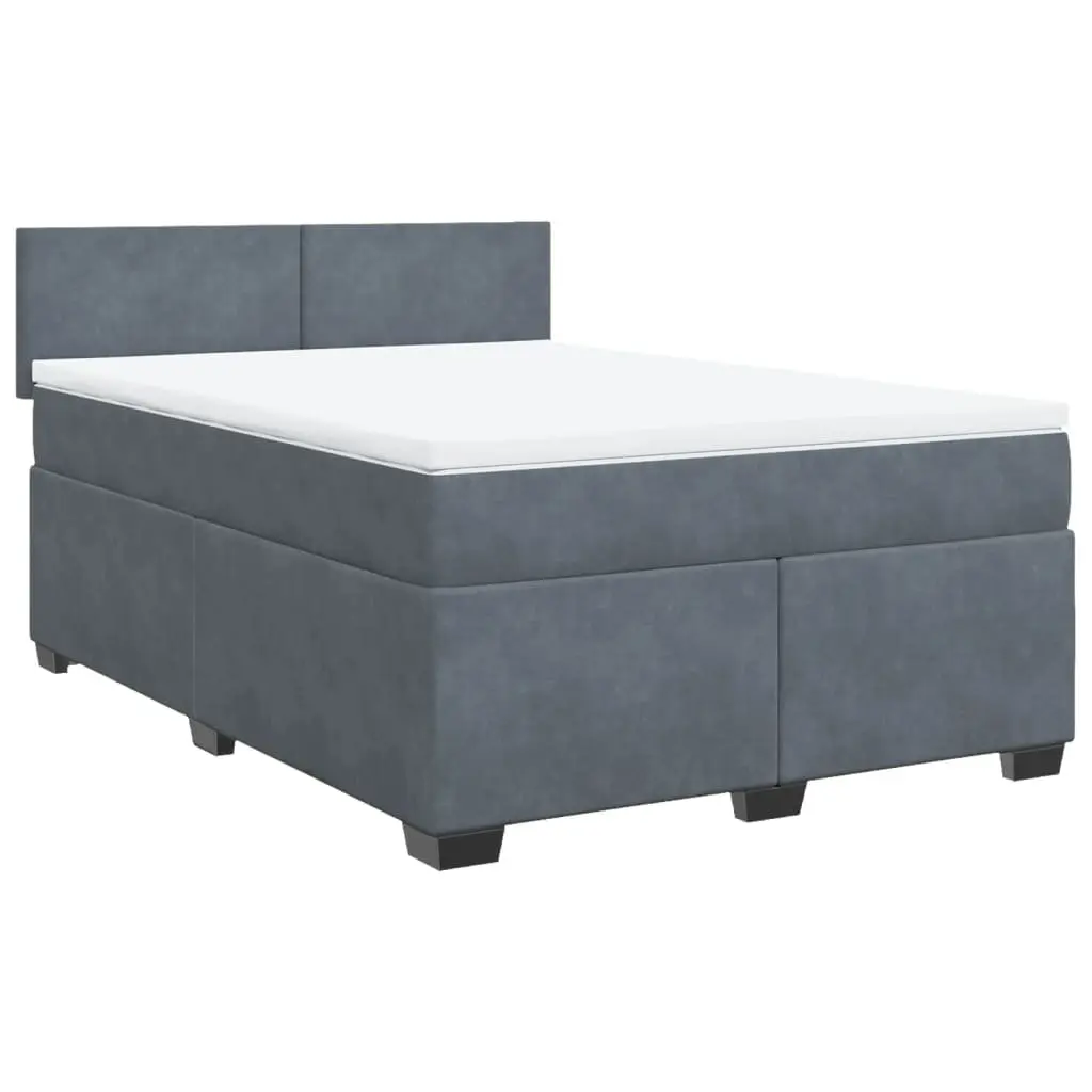 Double Box Spring Bed with Pocket Spring and Lights