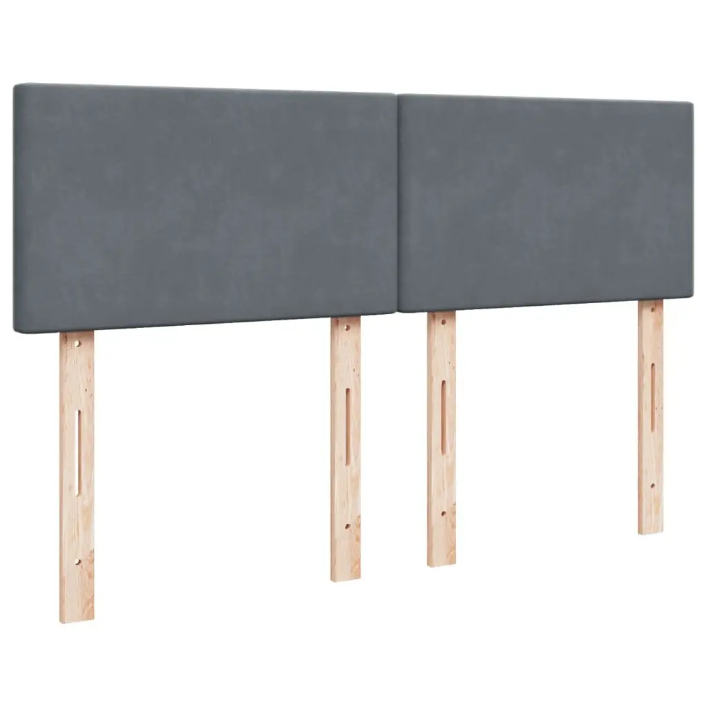 Double Box Spring Bed with Pocket Spring and Lights