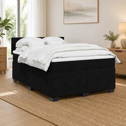 Your New Double Box Spring Bed Awaits!