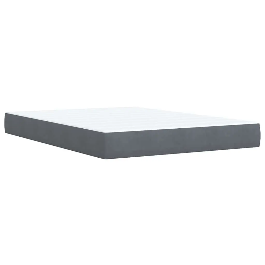 Double Box Spring Bed with LED Lighting