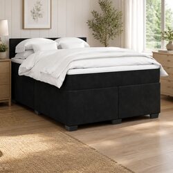 Enhance Your Sleep Space with This Box Spring Bed