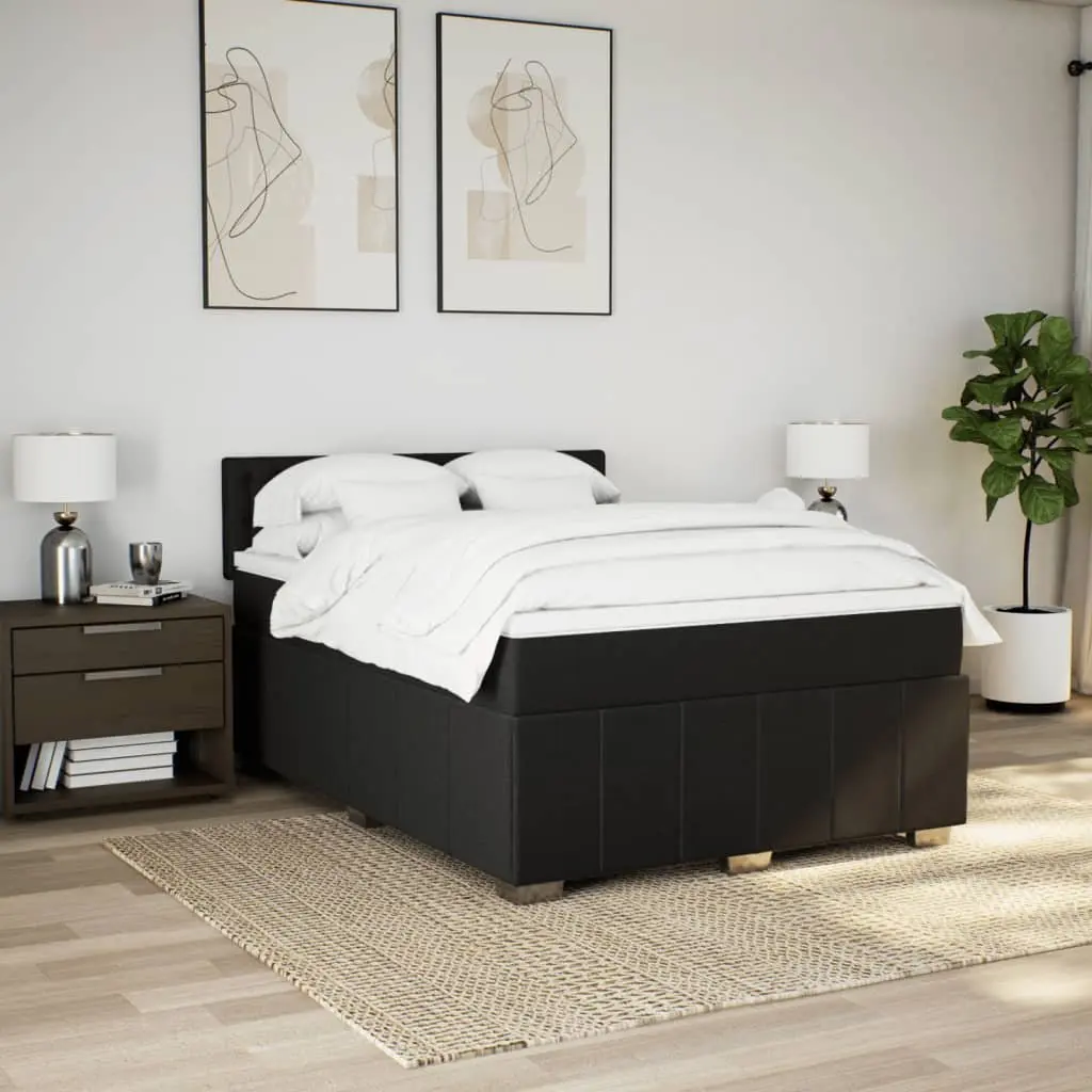 Double Box Spring Bed with Pocket Mattress