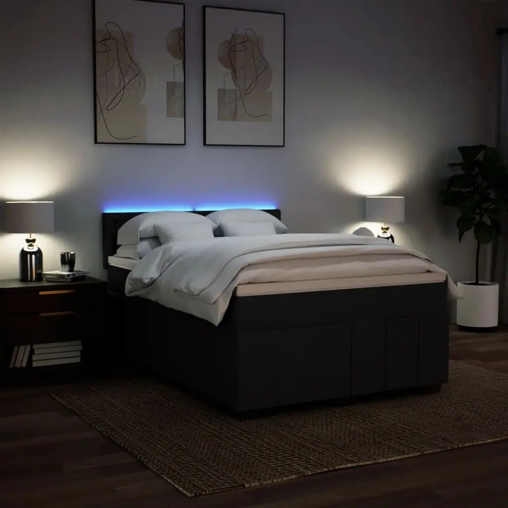 Double Box Spring Bed with Pocket Mattress