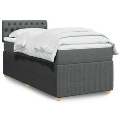 Friendly King Single Box Spring Bed with LED Lighting