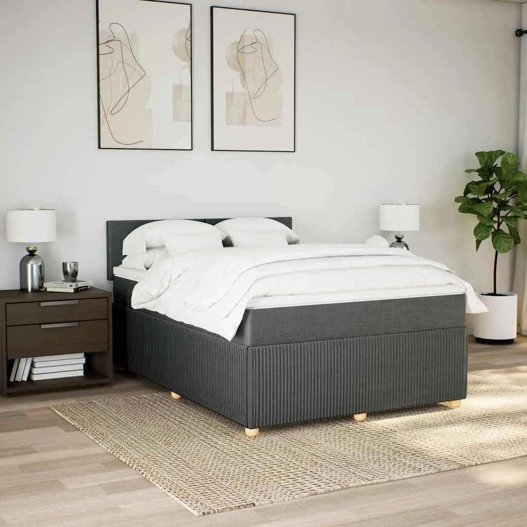 Queen Bed with Pocket Spring Mattress