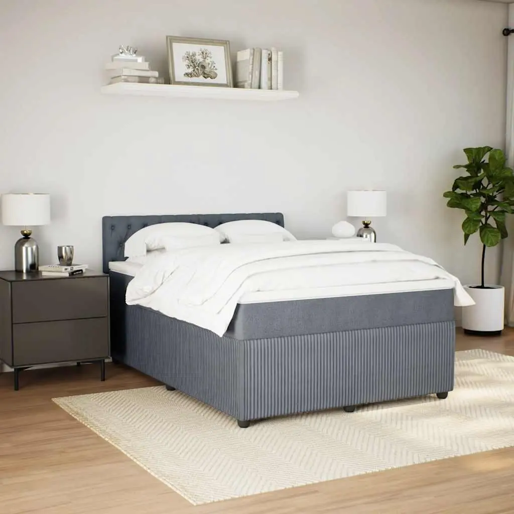 Queen Bed with Pocket Spring and LED Lights