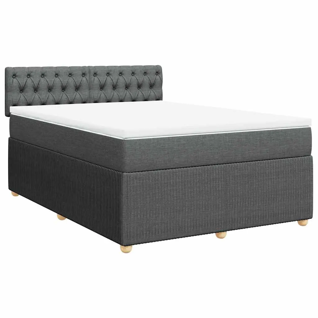 Queen Bed with Pocket Spring and LED Lights