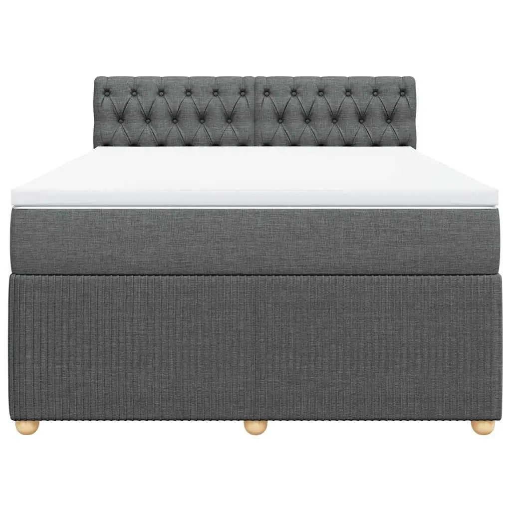 Queen Bed with Pocket Spring and LED Lights