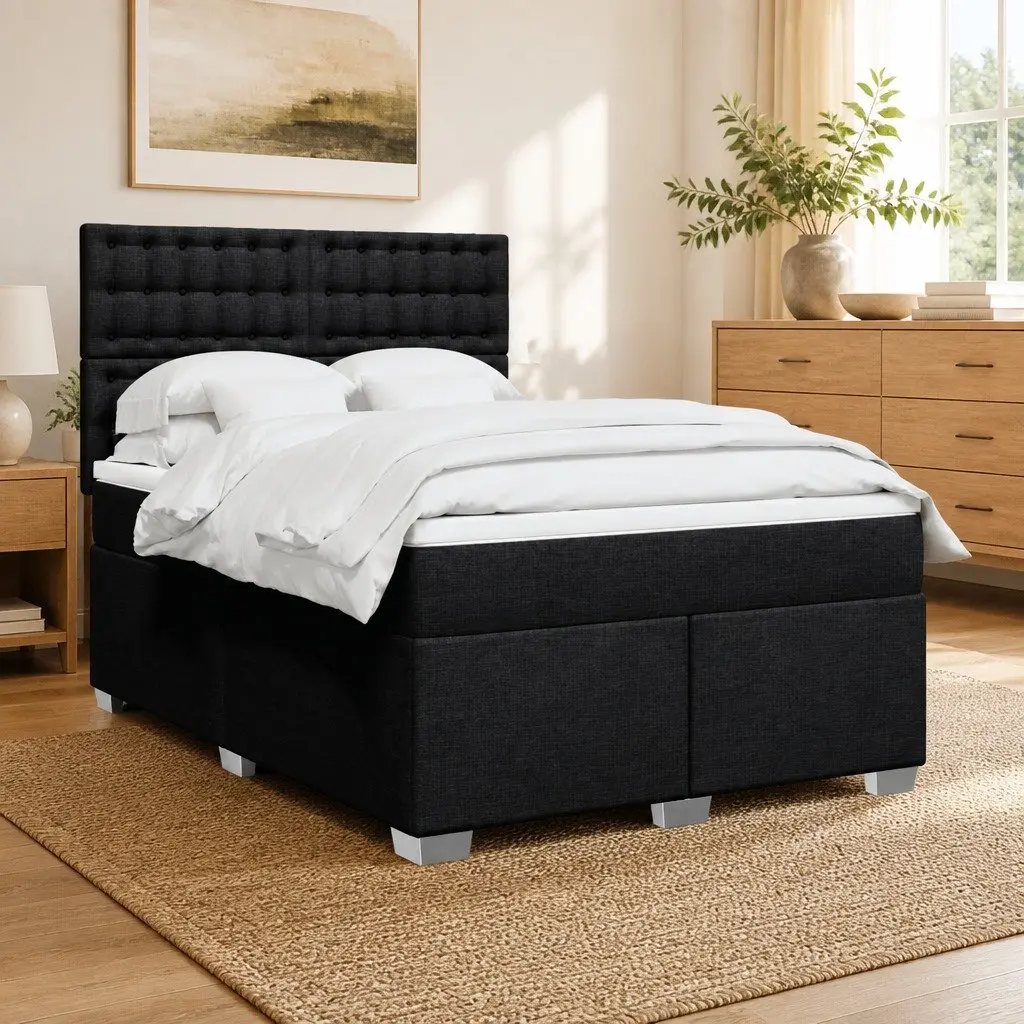 Double Box Spring Bed and Pocket Springs