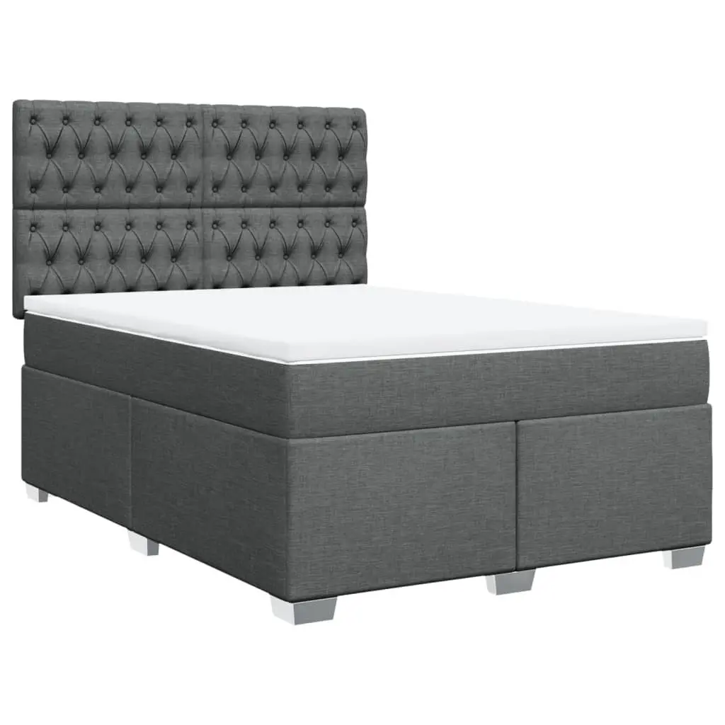 Queen Box Spring Bed with Customizable Comfort