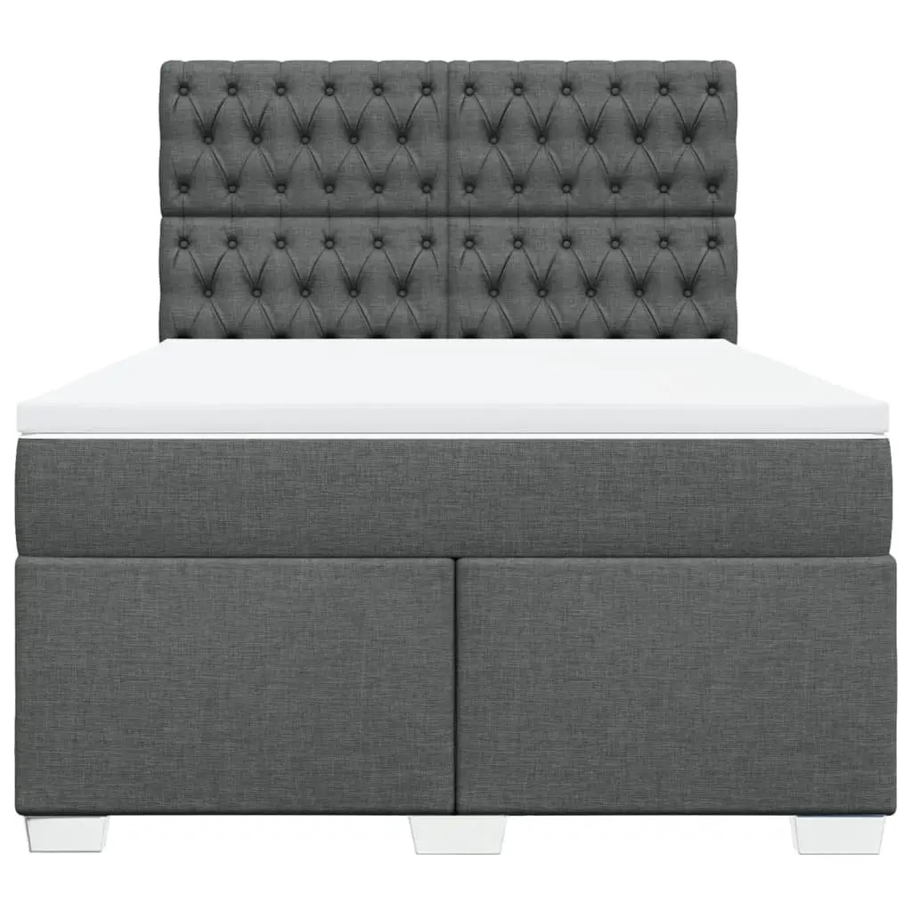 Queen Box Spring Bed with Customizable Comfort