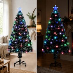 Add Holiday Cheer with a 120cm Pre-lit Christmas Tree