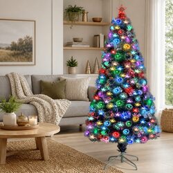 Your Friendly 120 cm White Christmas Tree Awaits