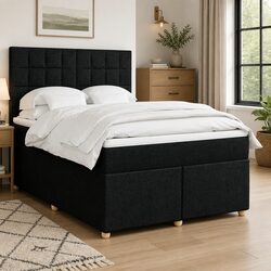 Friendly Queen Box Spring Bed with Pocket Spring Mattress