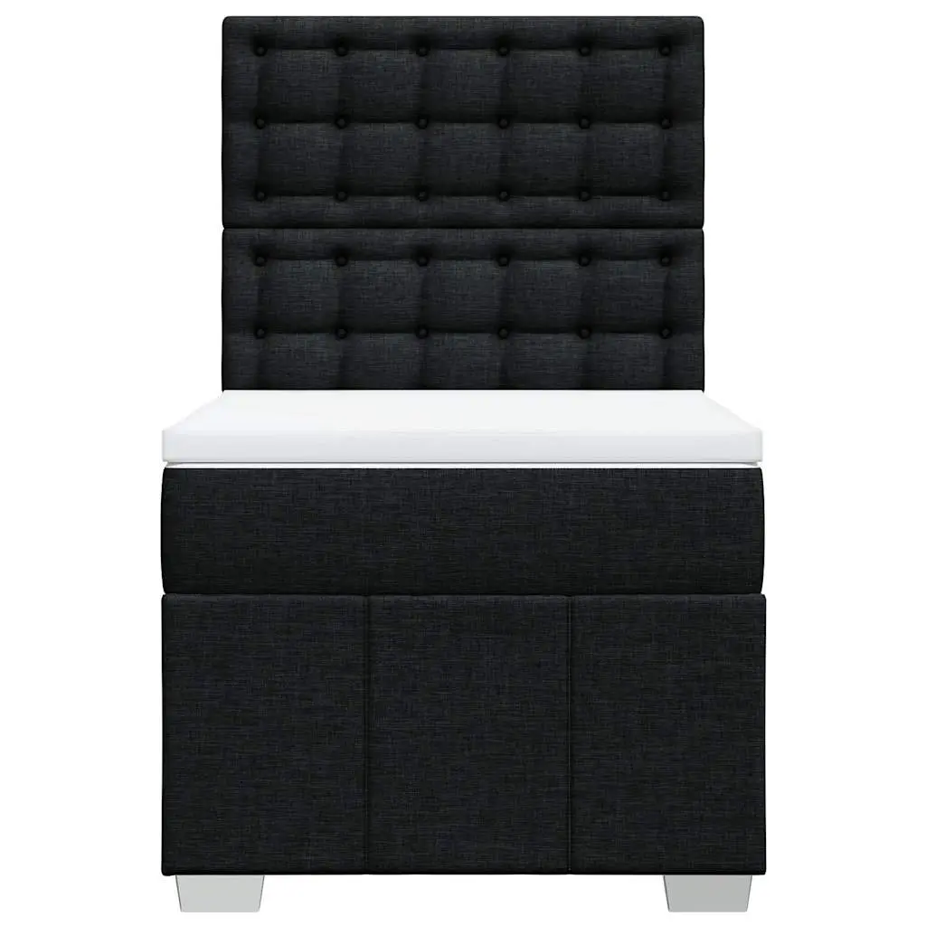 King Single Box Spring Bed Pocket Spring Mattress Height-Adjustable Headboard