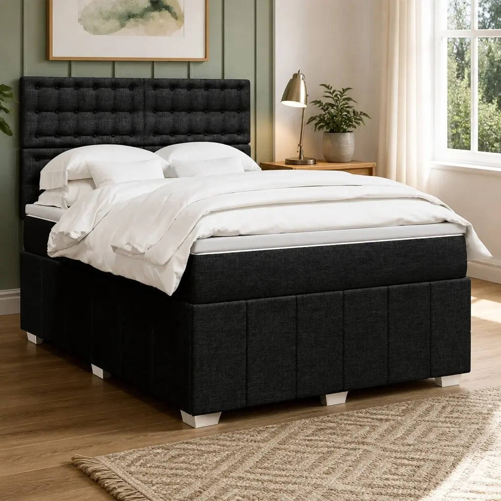 Double Box Spring Bed