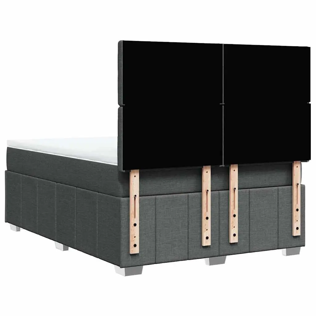 Queen Box Spring Bed with Pocket Sprung Mattress