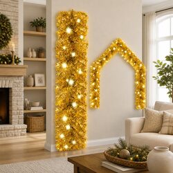 You’ll Love This 10m Gold LED Christmas Garland for Festivities