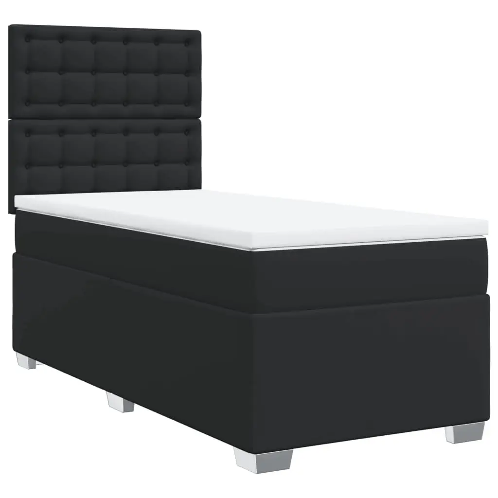 King Single Box Spring Bed with LED Lighting