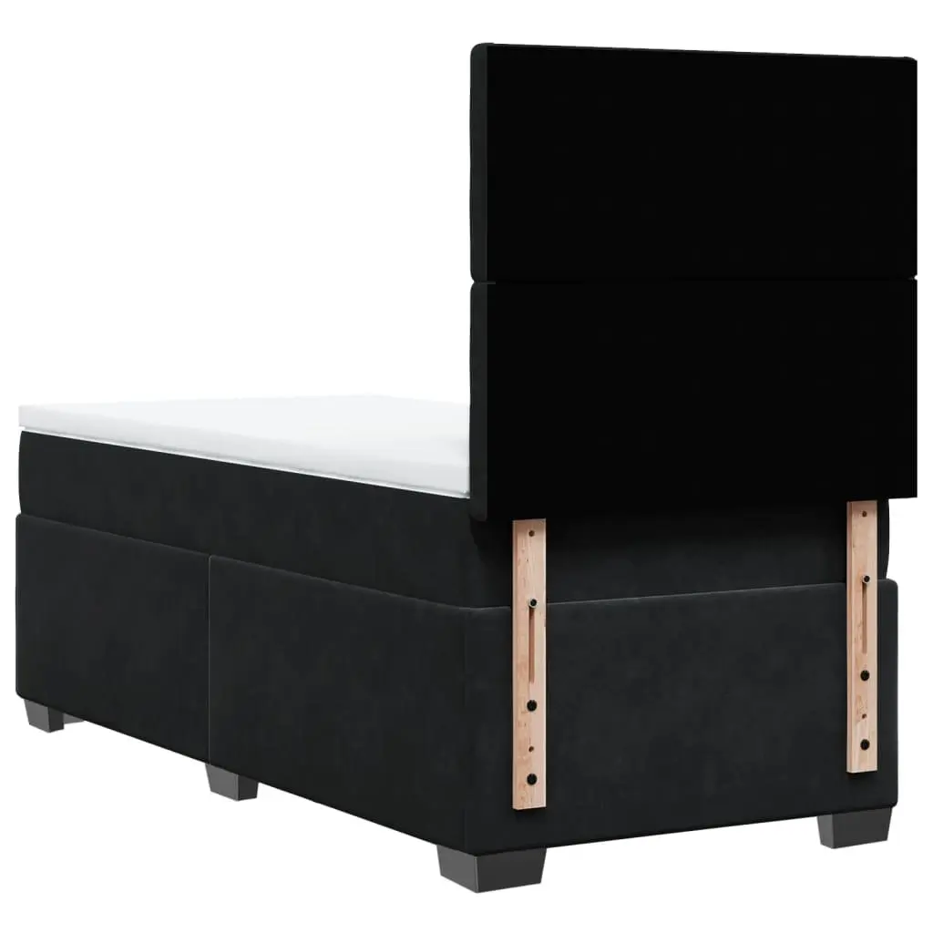 King Single Box Spring Bed with LED Lighting
