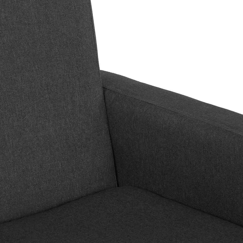 Black Upholstered Rocking Chair