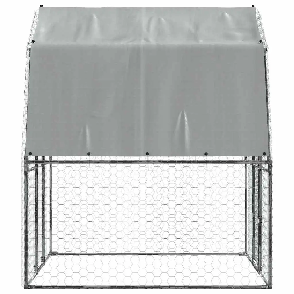 Chicken Cage Outdoor Enclosure with Roof and Door for Hens Ducks Small Animals