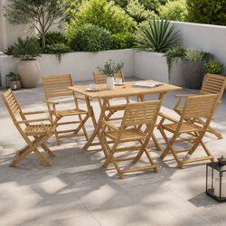 You're Going to Love This 7-Piece Outdoor Dining Set