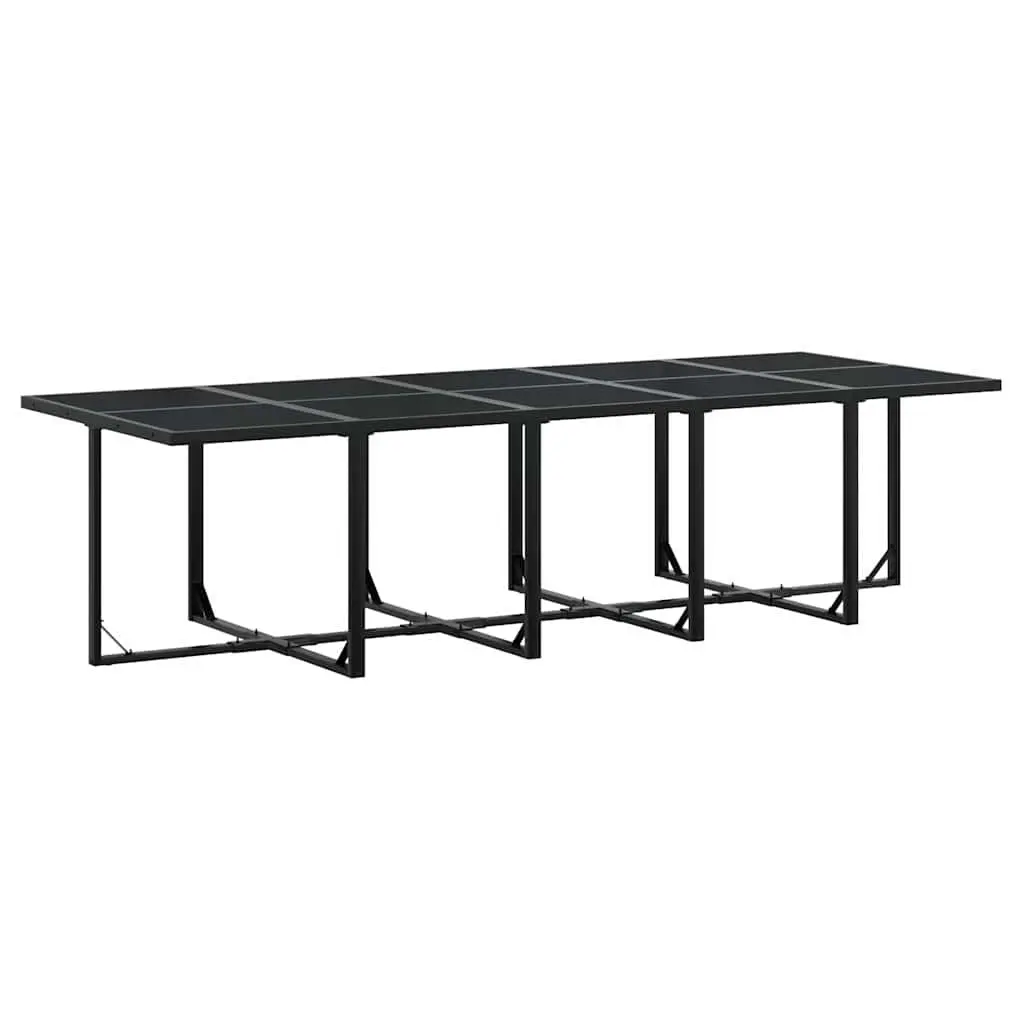 11 Piece Garden Dining Set for Outdoor Fun