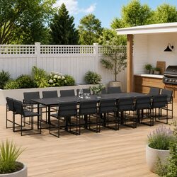 Your Perfect 17 Piece Outdoor Dining Set Awaits