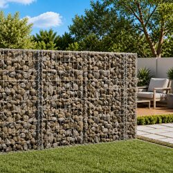 Your Friendly Gabion Basket with Cover - 100x50x100 cm