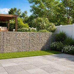 Friendly Gabion Basket with Cover 800x50x150 cm for Your Garden