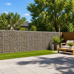 Your Ideal Gabion Basket with Cover 1200x50x150cm