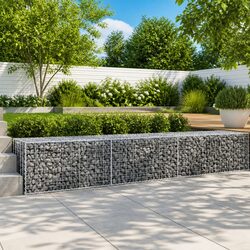 Your Gabion Basket with Cover 300x100x50 cm Awaits