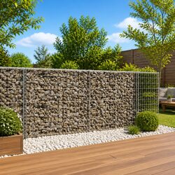 Create Your Outdoor Oasis with a Gabion Basket 250x100x100 cm
