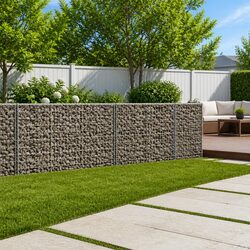 Your New Gabion Basket with Cover 350x100x100 cm Awaits!
