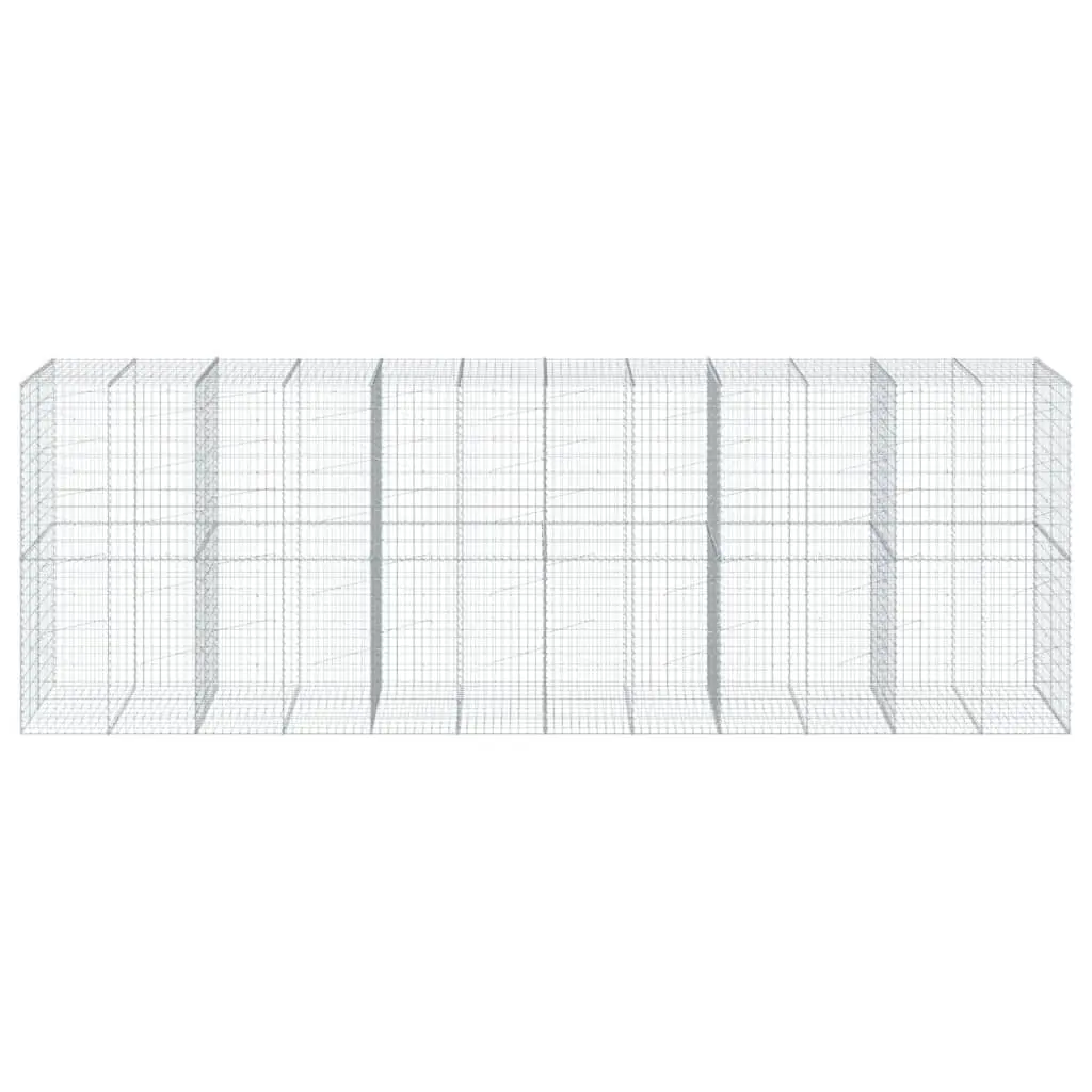 Gabion Basket for Outdoor Decor 600x100x200cm