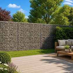 Your Garden Companion: Friendly Gabion Basket with Cover 850x100x200 cm